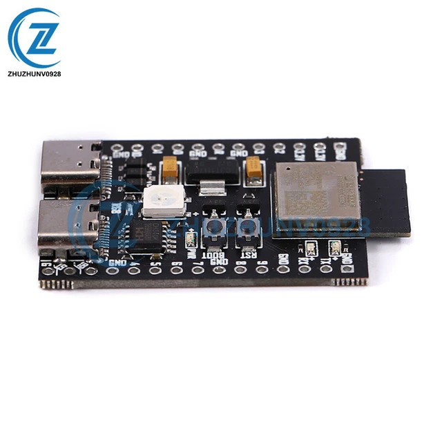 Carte De Développement ESP32S3 Double USB Type C - Haute Qualité, Référence N16R8, Neuve