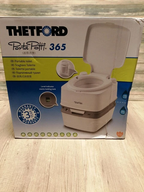 Thetford Porta Potti 365 Toilette Portatili Qube, weiß, 414 x 383 x 427 m