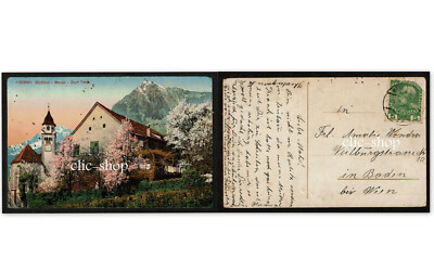 i1358 1 AK ANSICHTSKARTE CARTOLINA DORF TIROL MERAN MERANO SÜDTIRO ALTO ADIGE 