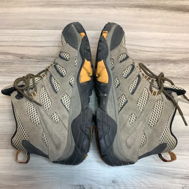 MERRELL MOAB VENTILATOR Mid Mens Size 8 Brown Outdoor Hiking Boots ...