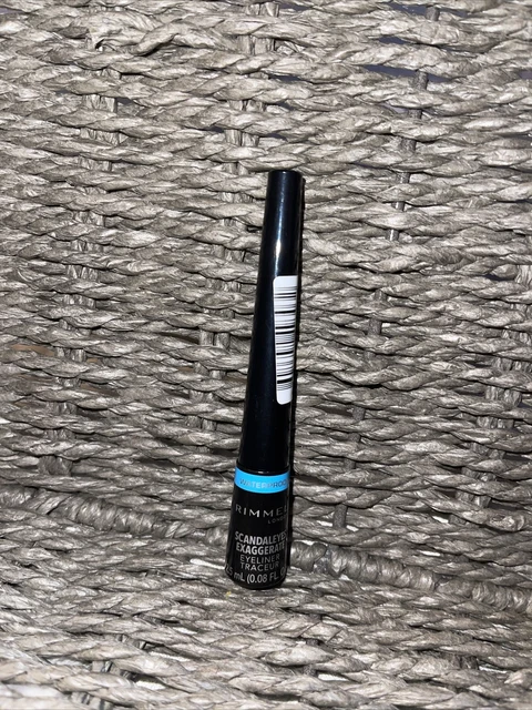 Delineador de ojos líquido Rimmel London Exagerate IMPERMEABLE nuevo