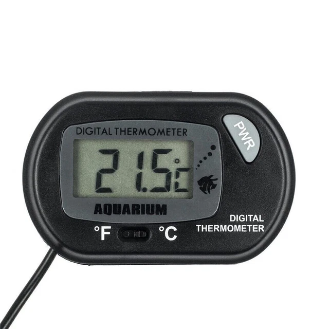 Termometro digitale per acquario LCD acquario acqua terrario indicatore di temperatura