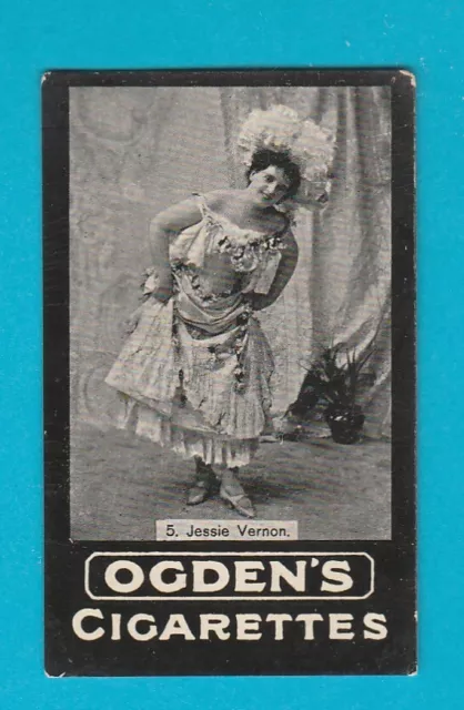 Ogdens Tabs - General Interest ( 1 - 120 ) - No. 5 - Jessie  Vernon - 1902