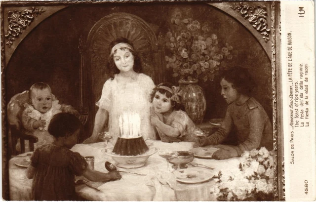 CPA AK La Fete de l'Age de Raison - Ball-Demont PARIS SALON (1356597)