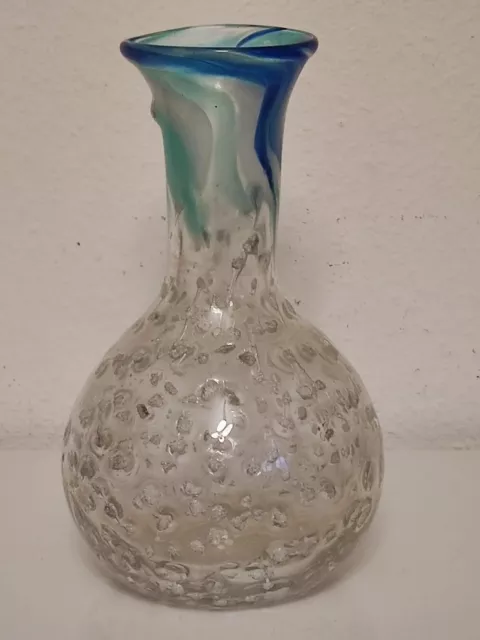 Seltene Muranoglas Vase 50er 60 70er Design Unikat Probestück Barovier & Toso ? 3