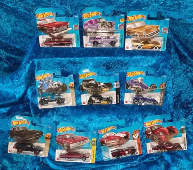 HOT WHEELS Sammlung Konvolut Mattel Spielzeug Konvolut Auto US Cars Hotrods