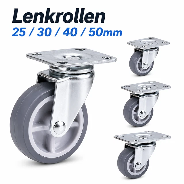 Rollatorrad, Rad für Rollatoren 200x50 mm