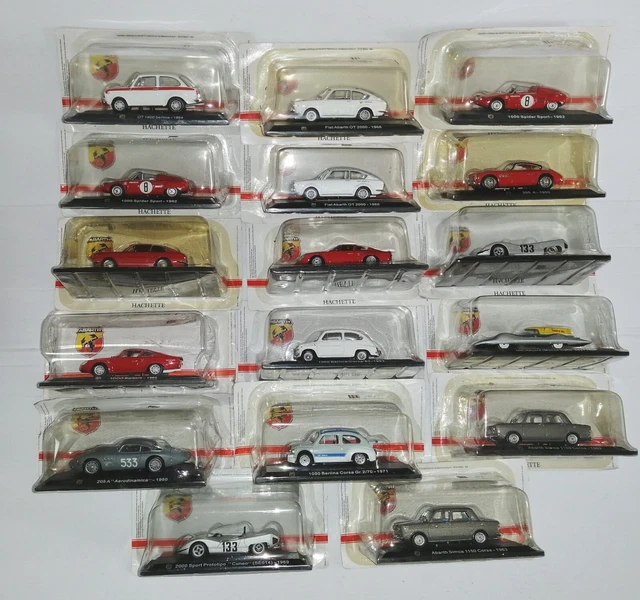 ABARTH COLLECTION HACHETTE 1/43 Menu' A Tendina EUR 20,00 - PicClick FR