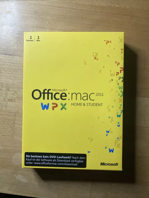 Microsoft Office Mac 2011 Home & Student