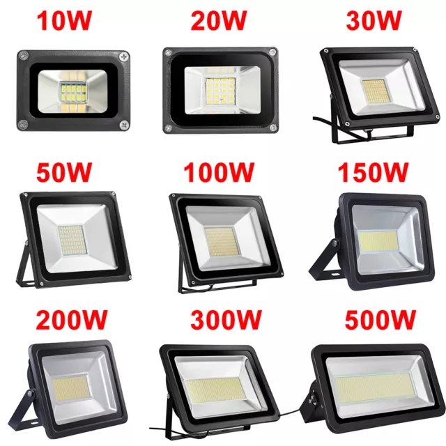 10W 20W 30W 50W 100W 150W 200W 300W 500W 800W 1000W LED Flood Light Outdoor Lamp