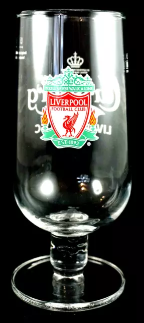 Carlsberg Bier FC Liverpool Bierpokal Glas Bierglas Fanglas Klar 0,5l Gläser NEU