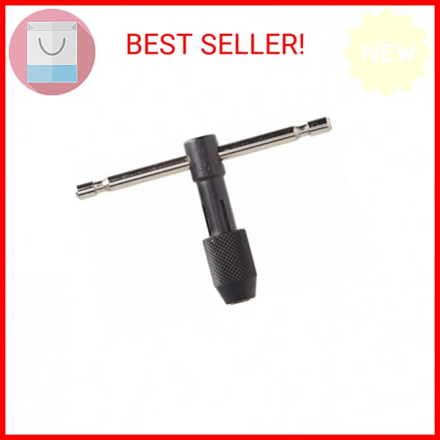 IRWIN Tools T-Handle 1/4-Inch Capacity Tap Wrench (12001)