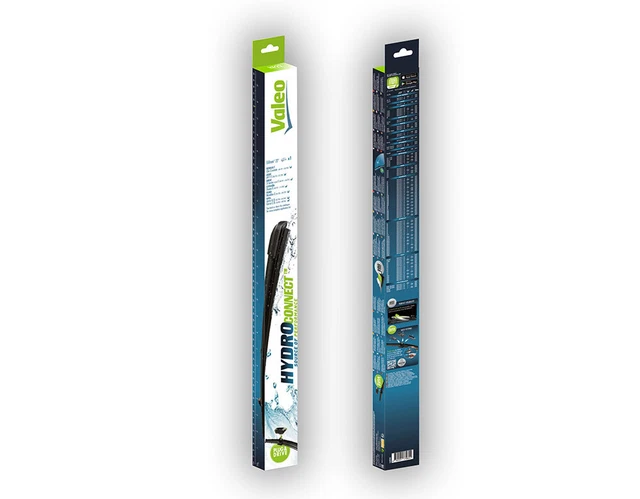 Balais D'essuie-glace Avant Pour Dacia Sandero (2007-2023) - Lot De 2 (conducteur/passager) - Caoutchouc Naturel, Noir/vert