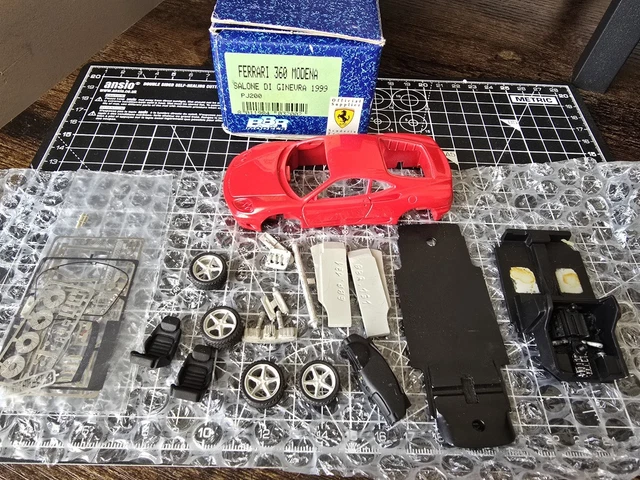 Kit De Montage BBR – Ferrari 360 Modena Salone Di Ginevra – Échelle 1:43 – Neuf