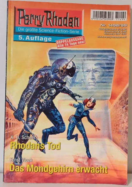 Perry Rhodan Nr. 1498/1499 -Rhodans Tod und Das Mondgehirn erwacht 5. Auflage