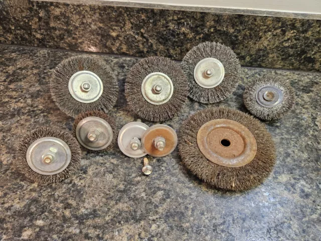 Mixed Lot Wire Wheel Brushes