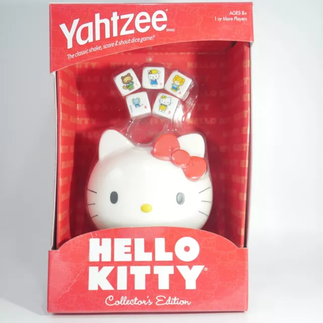 Hello Kitty Limited Edition Sanrio Game Lot Monopoly Scrabble Yahtzee Chess  Rare
