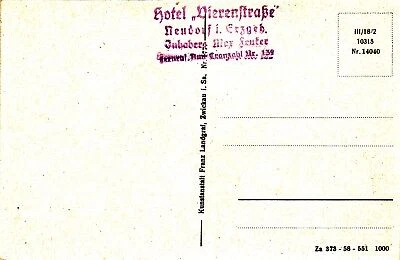 Neudorf i. Erzgeb.  ,Ansichtskarte 2