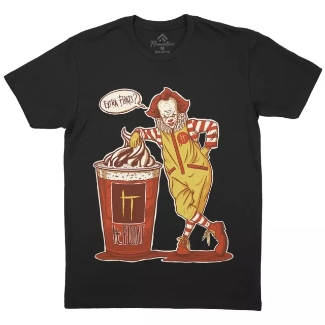 More Floats It Mens T-Shirt Horror Pennywise Dancing Clown Down Here P977