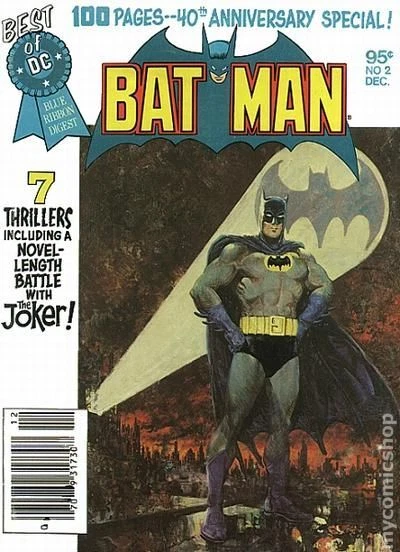 Best of DC Blue Ribbon Digest #2 VG 4.0 1979 Stock Image Low Grade