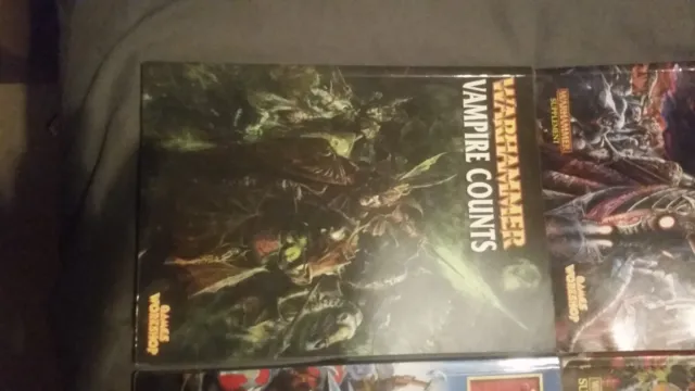 Vampire Counts Army Book Codex Rulebook Warhammer Games Workshop
