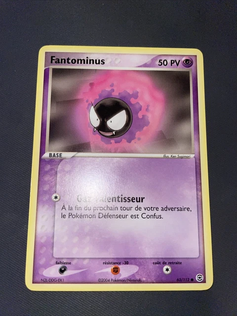 Fantominus Commune - Pokemon 63/112 Ex Rouge Feu Vert Feuille Neuf Francais