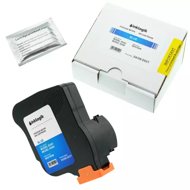 Neopost Is200 Is240 Is280 Compatible Franking Machine Ink Cartridge 310048 Blue