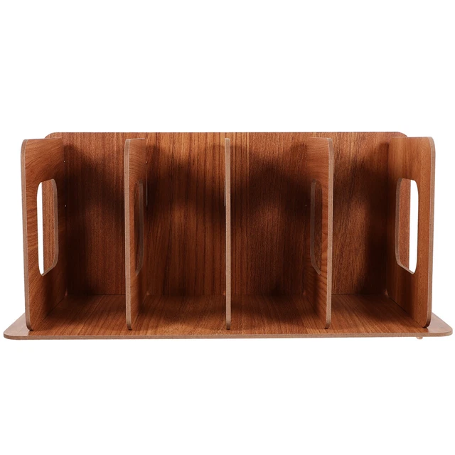 Bois Meuble De Rangement Pour Films Support Stockage Disque Vinyle Présentoir