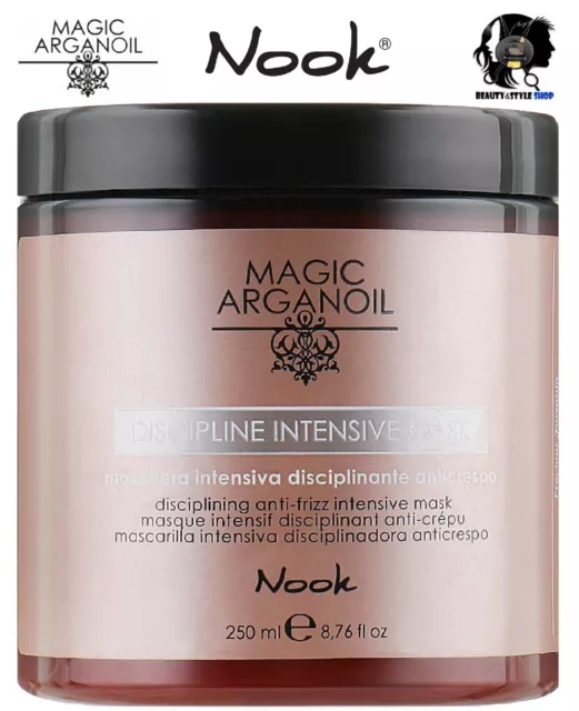 Nook Magic Arganoil Discipline Maschera Intensiva Anticrespo Capelli Crespi 250M