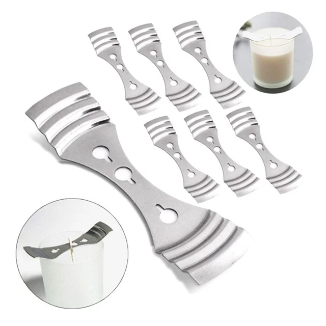 Dispositivos de centrado de clip de mecha centrado de núcleo de cera soporte de velas soporte de mecha