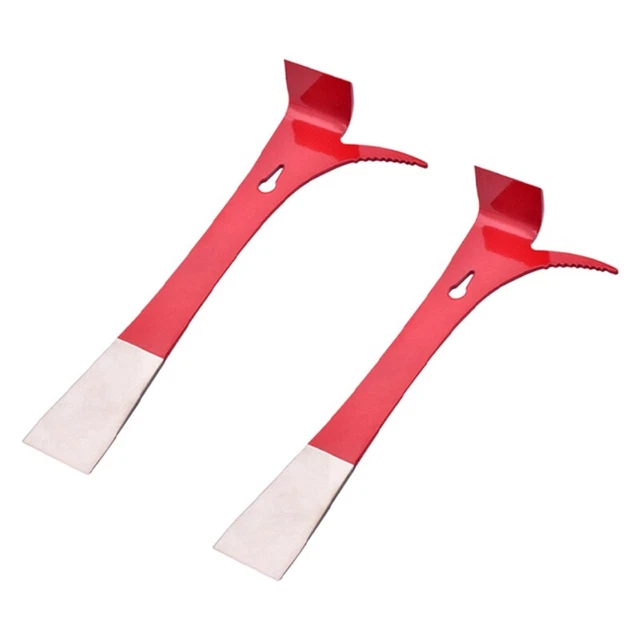Grattoir à Miel En Acier Inoxydable - Outil D'apiculteur Avec Manche En Bois, Pour Ruches Et Cadres - 8
