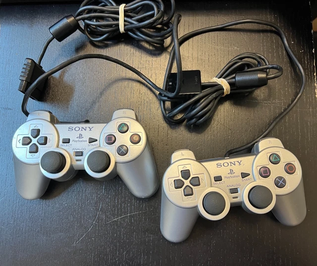 Manette PlayStation 2 DualShock 2 Noire SCPH-10010 - Vintage / Rétrogaming - Occasion