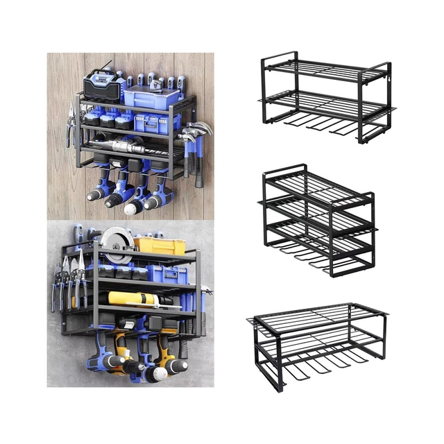 Organisateur d'Outils Électriques, Mural pour perceuse,Support épais
