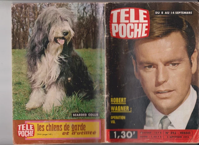 Tele Poche 1973 N°395 Complet Robert Wagner