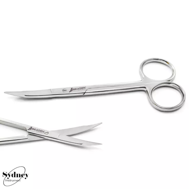 Medical Scissors Goldman Fox 13cm Suture Dissecting Tissue Dental Surgical