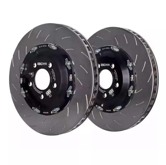 SG2F009 - EBC SG2F 2-Piece Slotted Brake Discs; Front G3500 5222 right hand disc