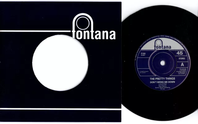 The Pretty Things - ""Don't Bring Me Down"" 7" 45rpm Single FONTANA 1964 neuwertig
