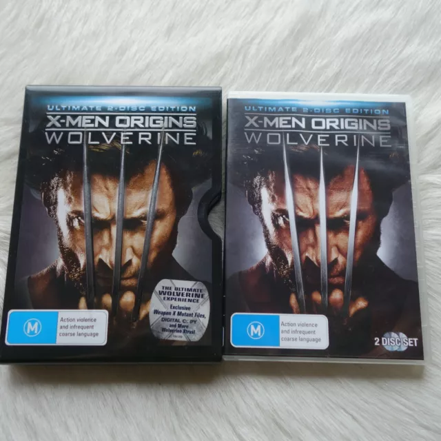 X MEN ORIGINS WOLVERINE STEEL BOX DVD Ultimate Edition Wolverine Dvd Xmen Dvd 2