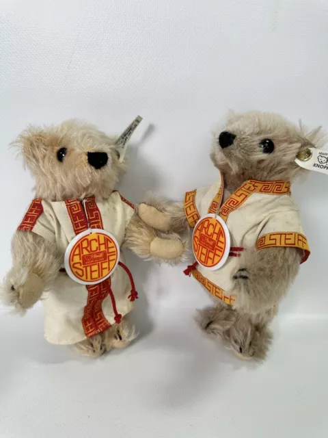 STEIFF Bär Teddy NOAH Arche 038006  18 cm Jahr 1992 SET