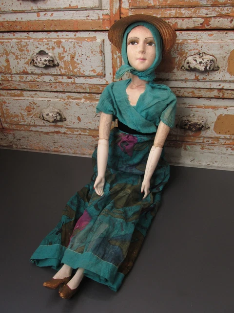 Ancienne Poupée Japonaise asiatique année 30