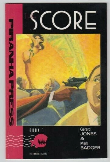 Score comic, book 1, Piranha Press (1990) Near Mint