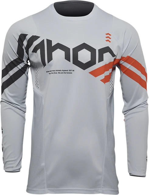 Thor 2910-6547 Jrsy Pulse Cube Gy/Or Sm Jersey