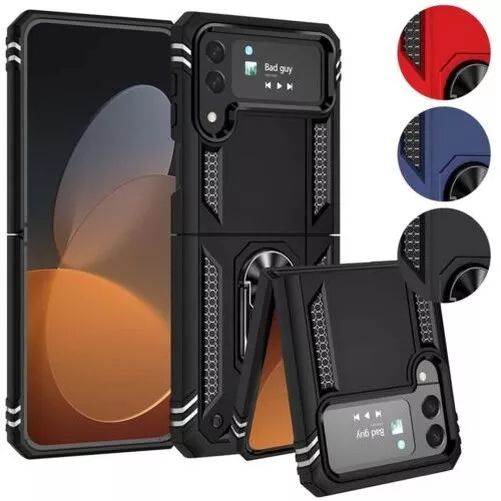 Etui Hybride pour Samsung Galaxy Z Flip 3 Coque Armor Extérieur Portable Housse