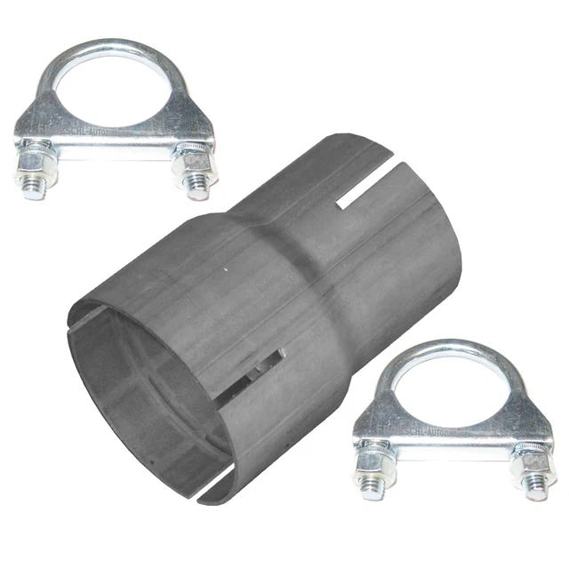 tube 55mm à 65mm Réducteur de gaz d'échappement en acier Connecteur Tuyau c*