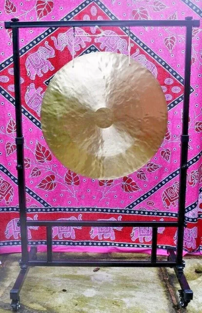 Traditional Wind Gong Feng 24"(60cm) or 38"(97cm) with stand, bag and beater