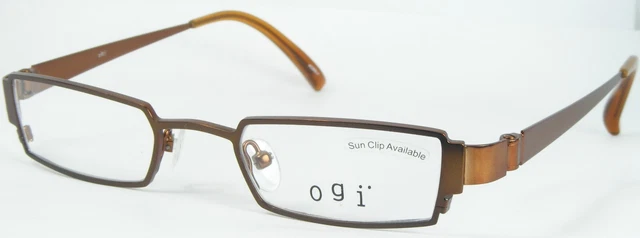 OGI Mod. 9030 686 Marrone Occhiali da Sole Montatura Metallo 44-20-130mm Corea