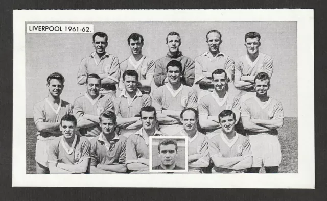 DC Thomson HOTSPUR Fußball 1962 berühmte Teams in der Fußballgeschichte LIVERPOOL FC