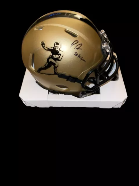 Devonta Smith Signed Heisman Trophy Speed Mini Helmet Alabama Wr Eagles Fanatics