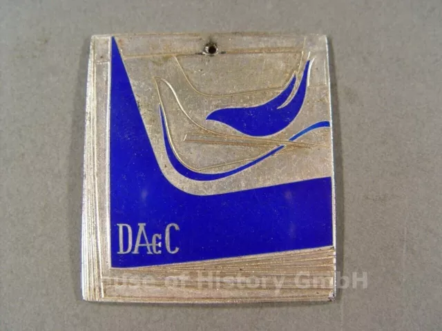 136322, Segelflieger Plakette, DAeC, Deutschlandflug 21.-25.6 1961, 1000 Silber