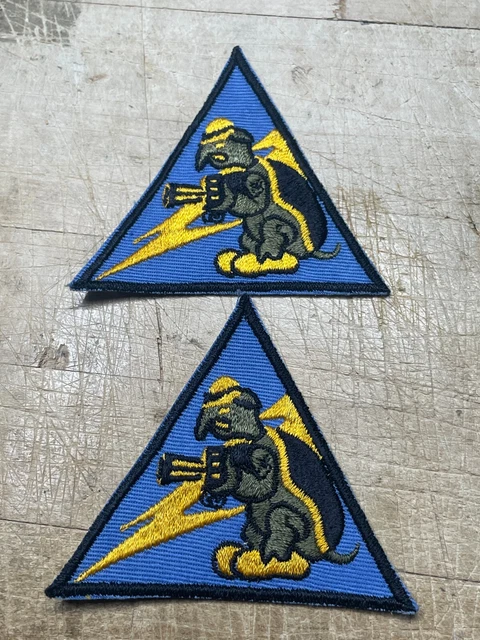 WWII/1950S? 2-US ARMY PATCHES-132nd ARMORED DIVISION-ORIGINAL MINT ...